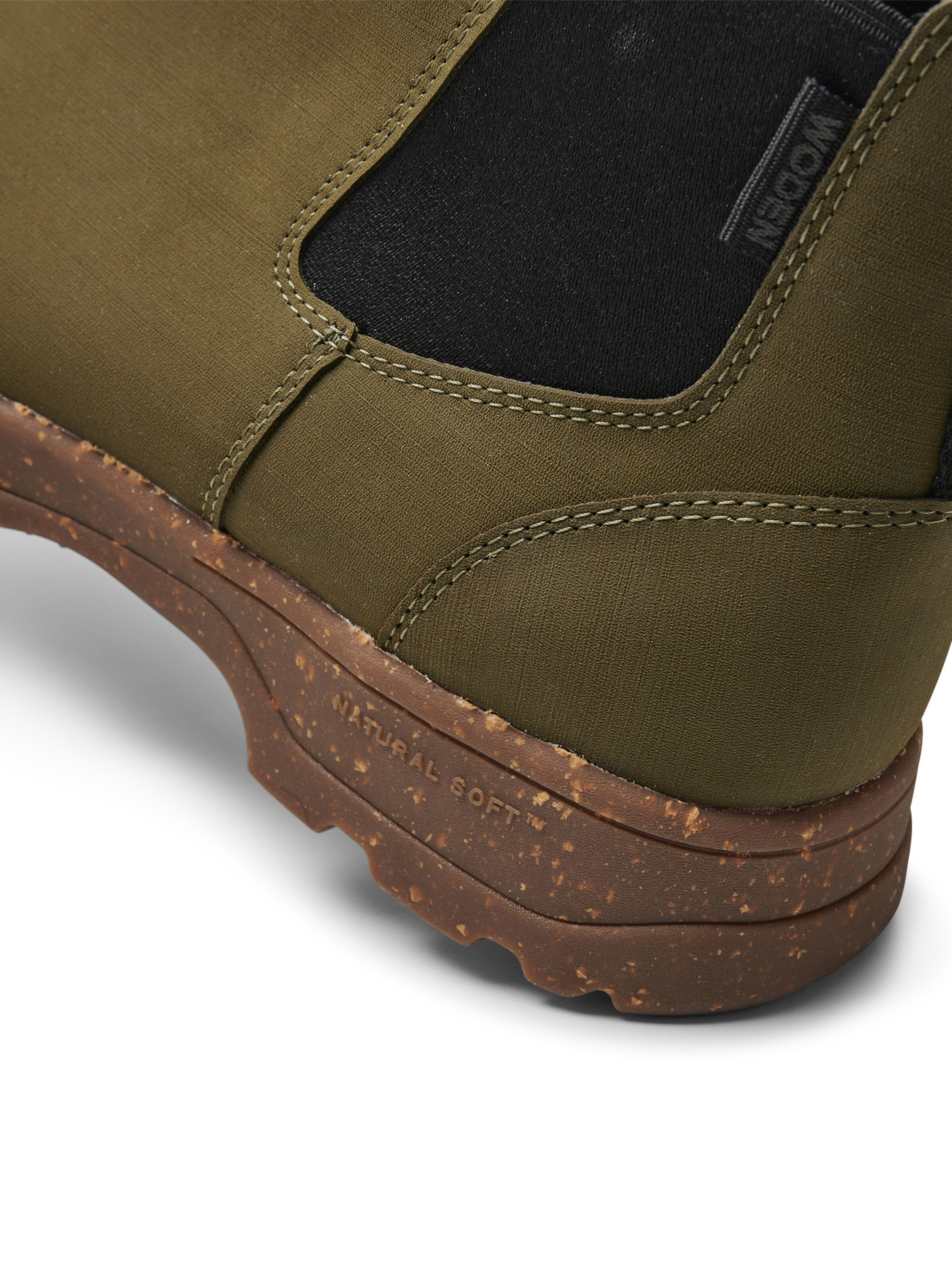 WODEN Chelsea Boots i grøn