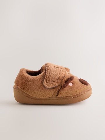 Next - Zapatillas de casa en marrón