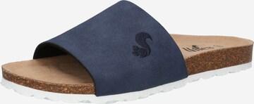 thies Slippers in Blue: front