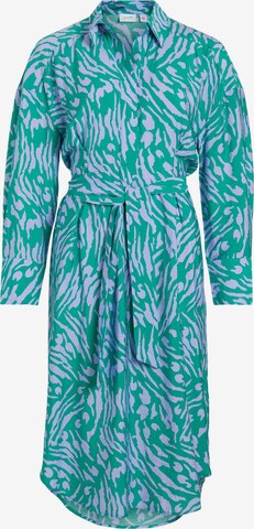 Robe-chemise 'DOGMA' VILA en vert : devant