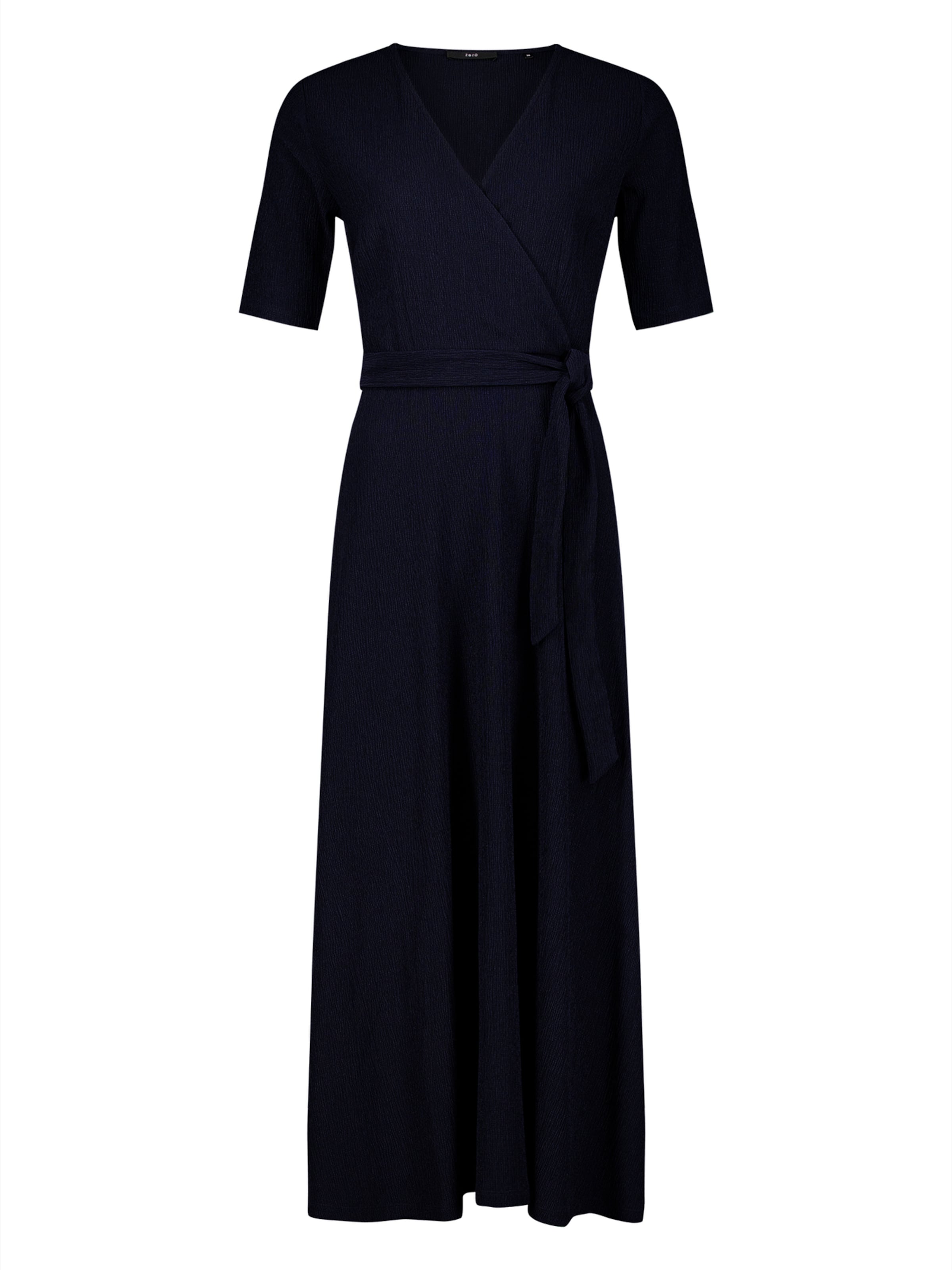 Robe de soirée zero en bleu : devant