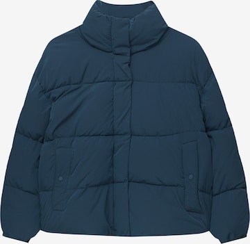 Pull&Bear Between-Season Jacket in Blue: front