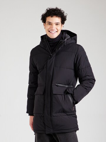 Veste d’hiver QS en noir : devant