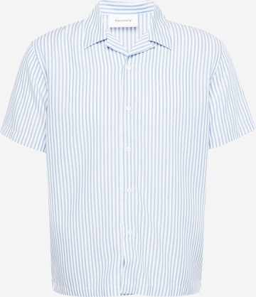 Coupe regular Chemise 'CHRISTOPHE' Harmony Paris en bleu : devant