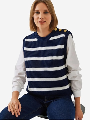 Gilet in maglia 'Pullunder' di Bianco Lucci in colori misti