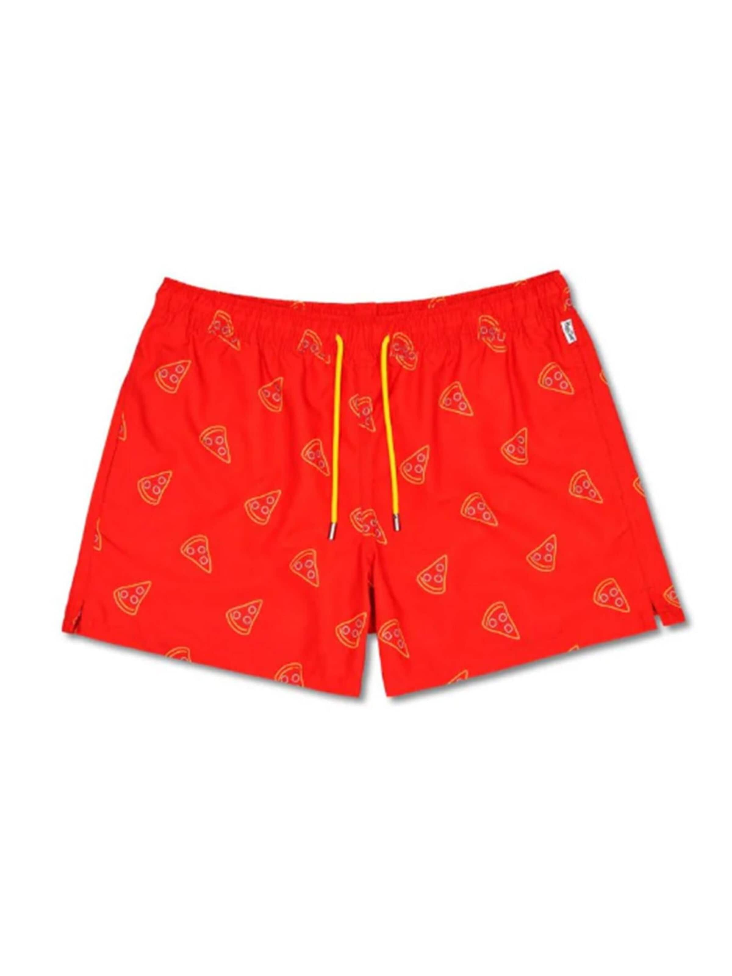 Happy Socks Boardshorts i rød: forside