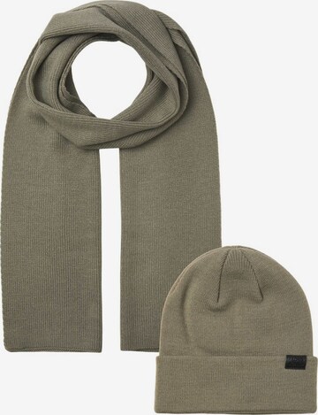 Foulard 'Jolly' JACK & JONES en vert : devant