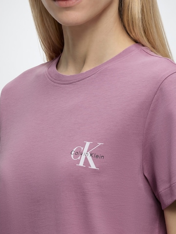 lillā Calvin Klein Jeans T-Krekls