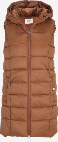 Gilet 'ZULU' JDY Petite en marron : devant