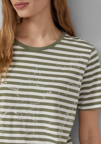 T-shirt s.Oliver en vert