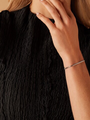 Lucardi Armband 'Basic' in Silber