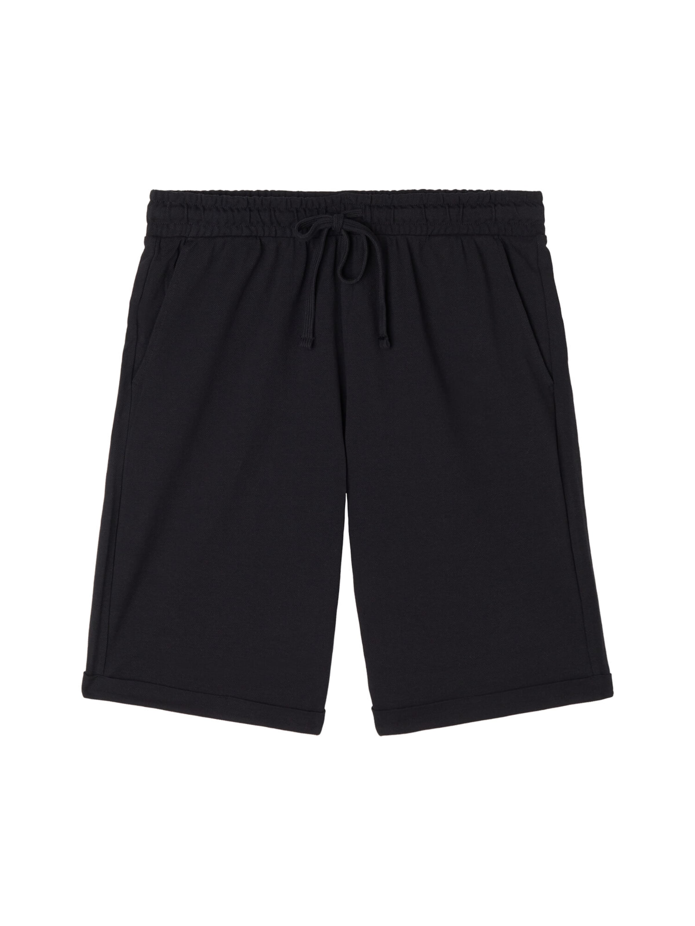 Tezenis Regular Pants in Black: front