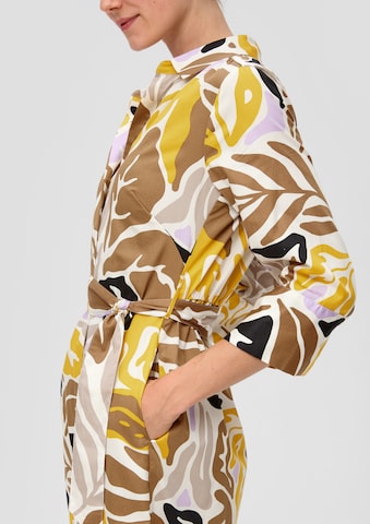 s.Oliver BLACK LABEL Shirt dress in Yellow