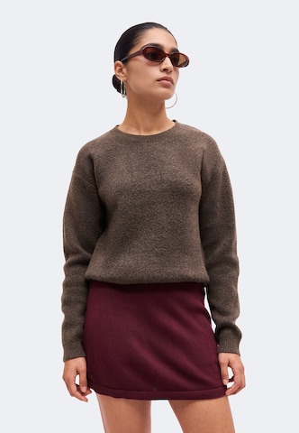 JJ Rebel Sweater 'JREBWREBECCA' in Brown