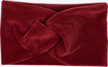 styleBREAKER Haarschmuck 'Samt Stirnband mit Twist Knoten' in Rot: Vorderseite