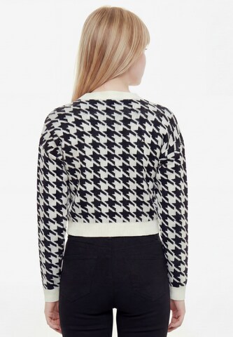 myMo ROCKS Pullover in Weiß