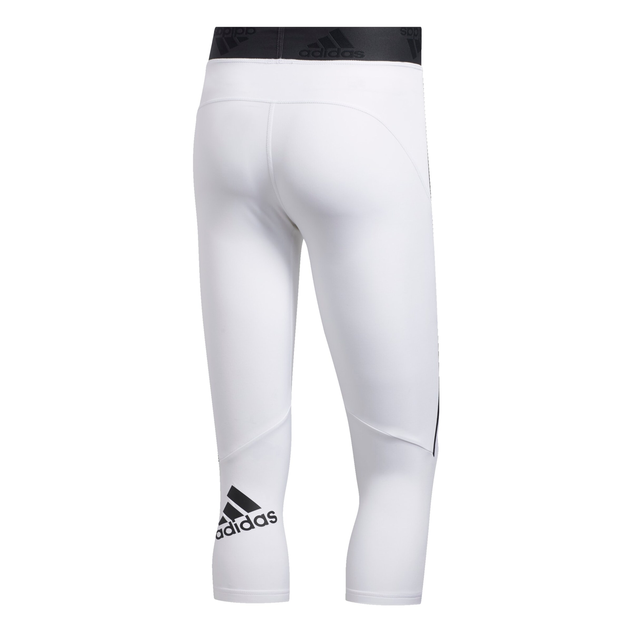 ADIDAS SPORTSWEAR Skinny Sportbroek 'Alphaskin' in Wit