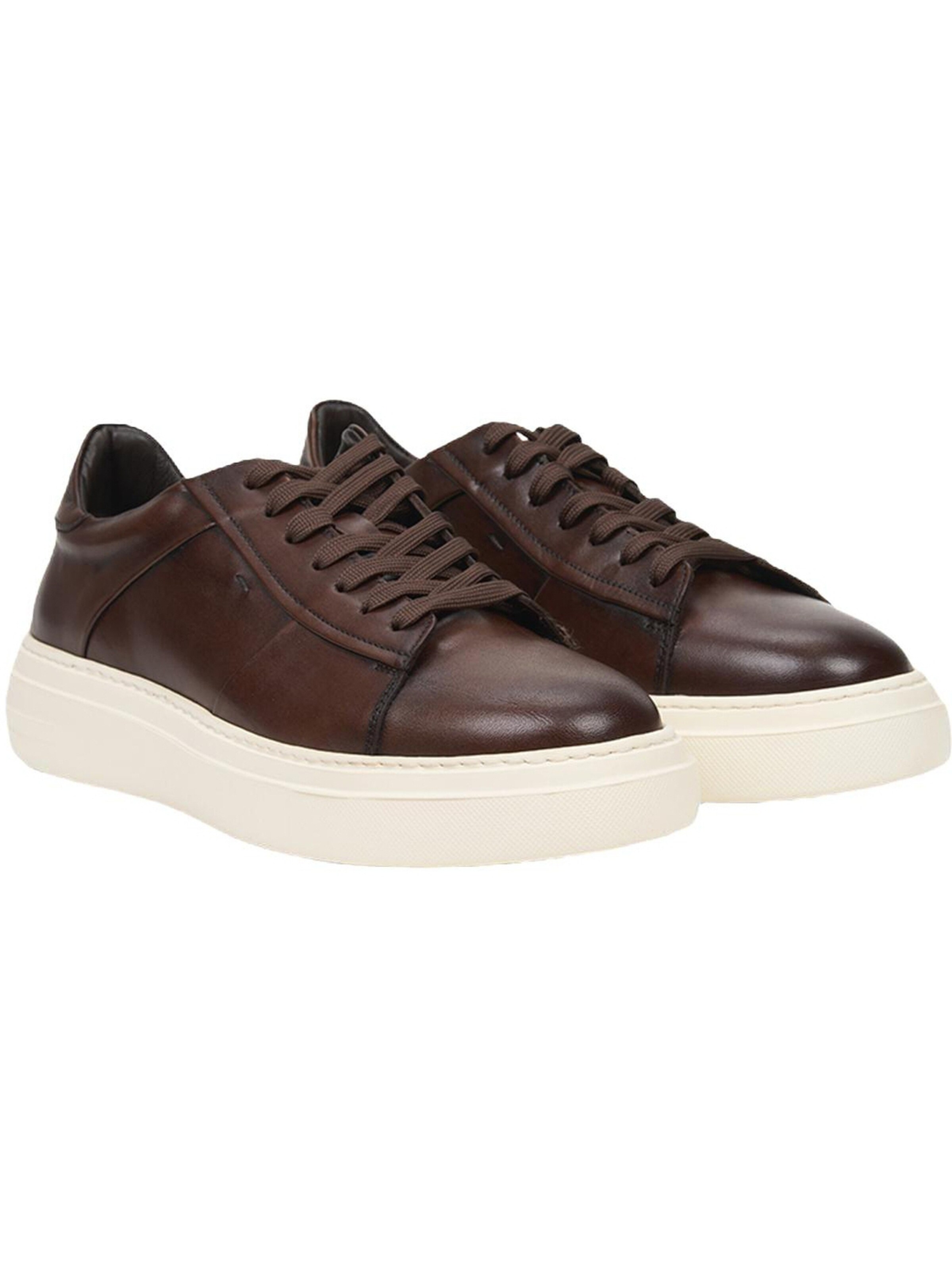 Baskets basses 'Schnürschuhe' Desa en marron