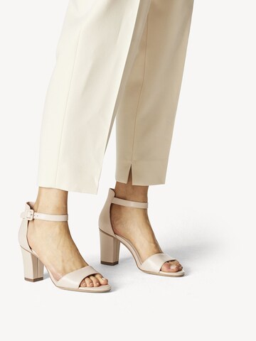 Tamaris Strap sandal in Pink: front