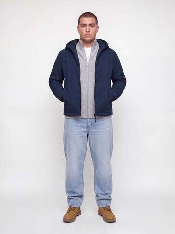 Veste mi-saison JACK & JONES en bleu : devant