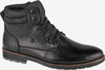 Rieker Schnürboots 'Rieker Booties F4544' in Schwarz: Vorderseite