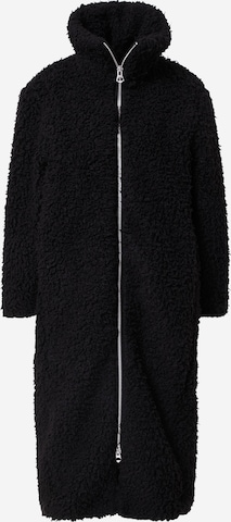 WEEKDAY Between-seasons coat 'Sei' in Black: front