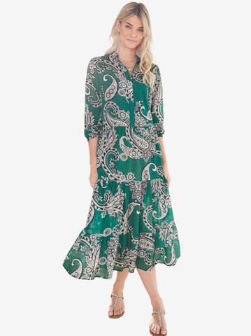 Robe Linea Tesini by heine en vert : devant