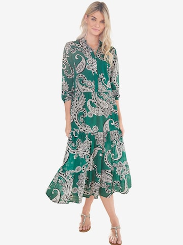 Robe Linea Tesini by heine en vert : devant