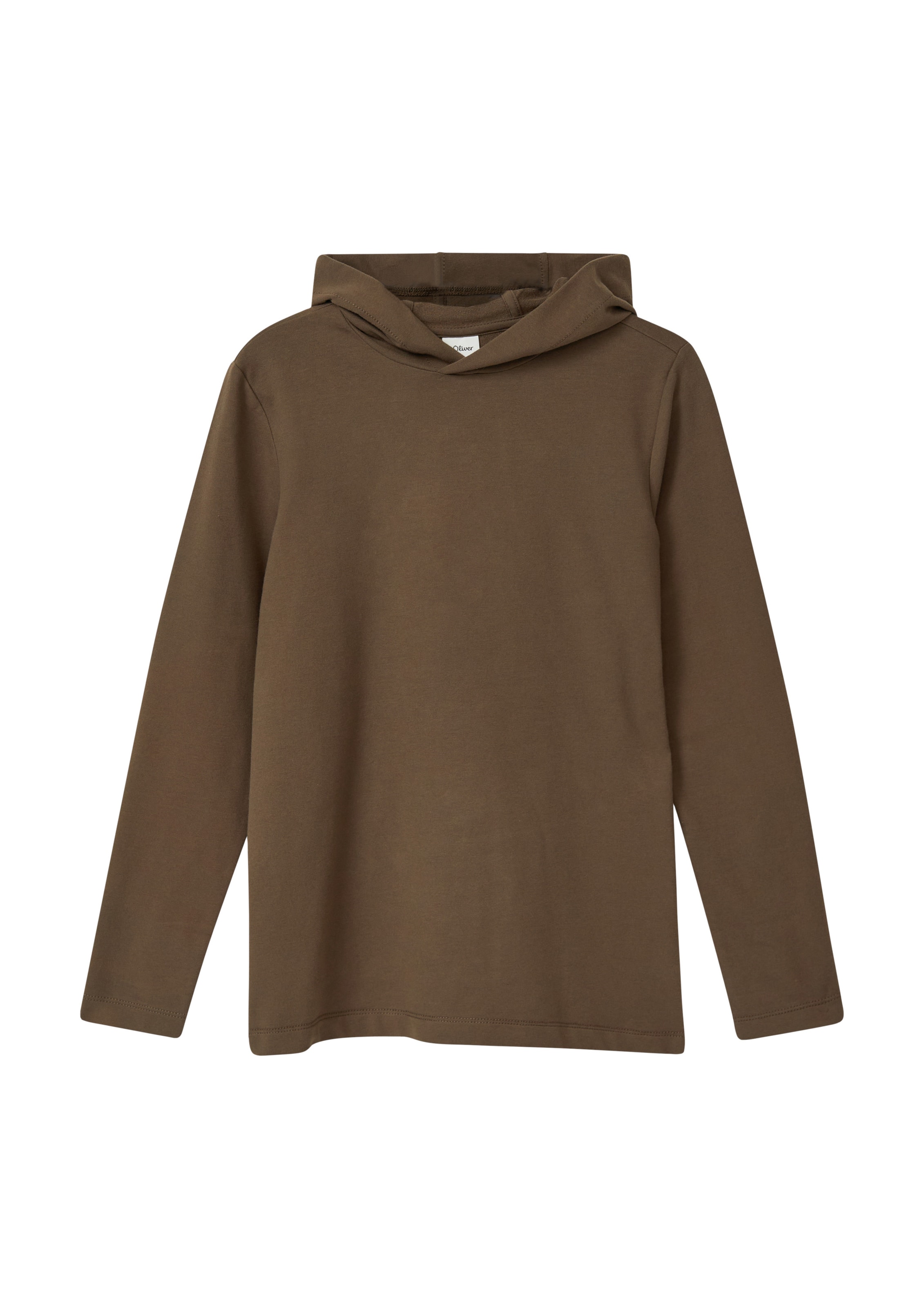 s.Oliver Shirt in Braun: Vorderseite