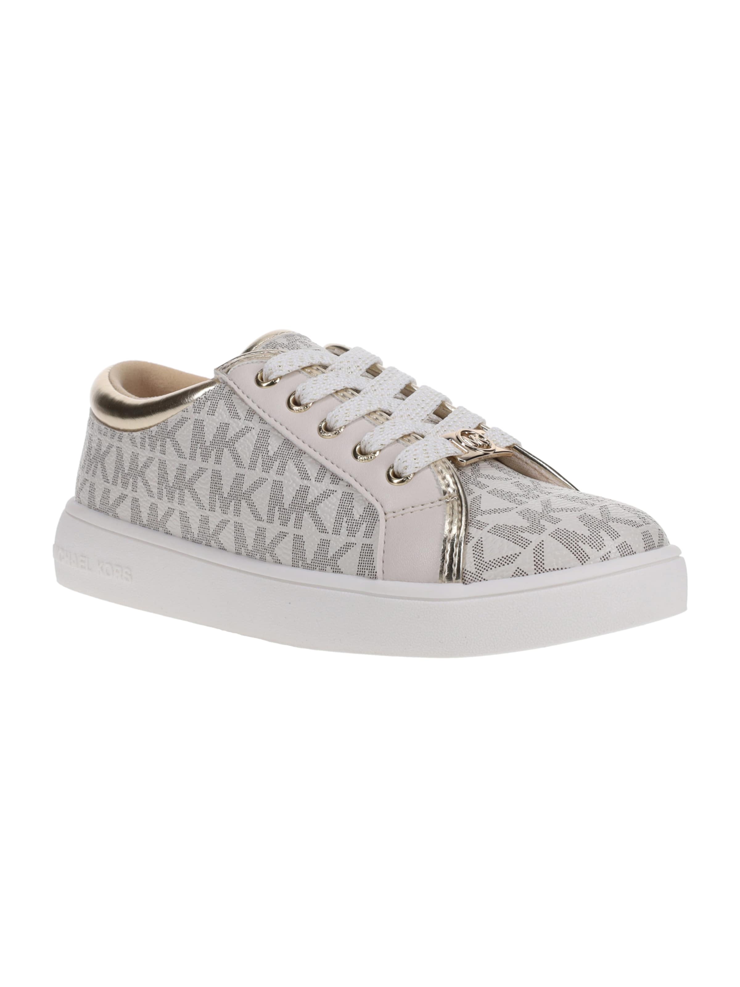 Michael Kors Kids Trainers in Beige: front