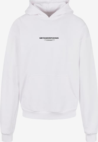 MJ Gonzales Sweatshirt 'METAMORPHOSE V.4' in Wit: voorkant