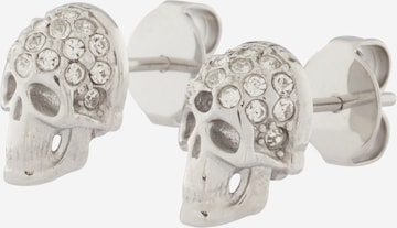 Orecchino di Philipp Plein Jewellery in argento: frontale