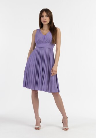 faina - Vestido de cocktail em roxo