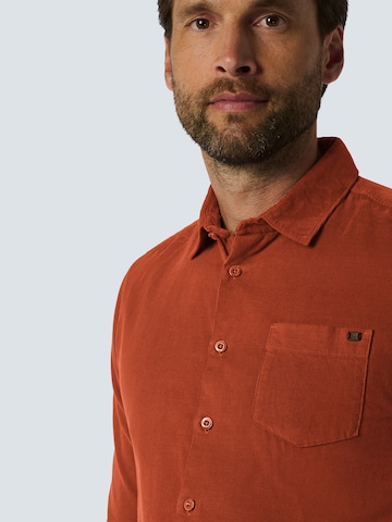 No Excess Regular fit Button Up Shirt in Red