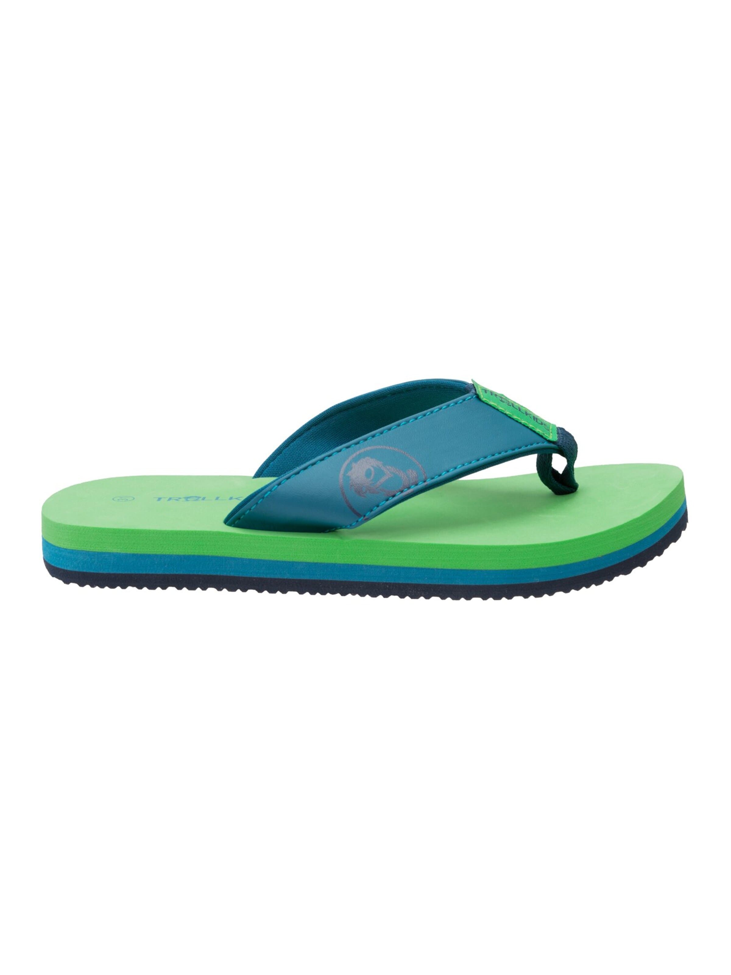 TROLLKIDS Sandals in Green