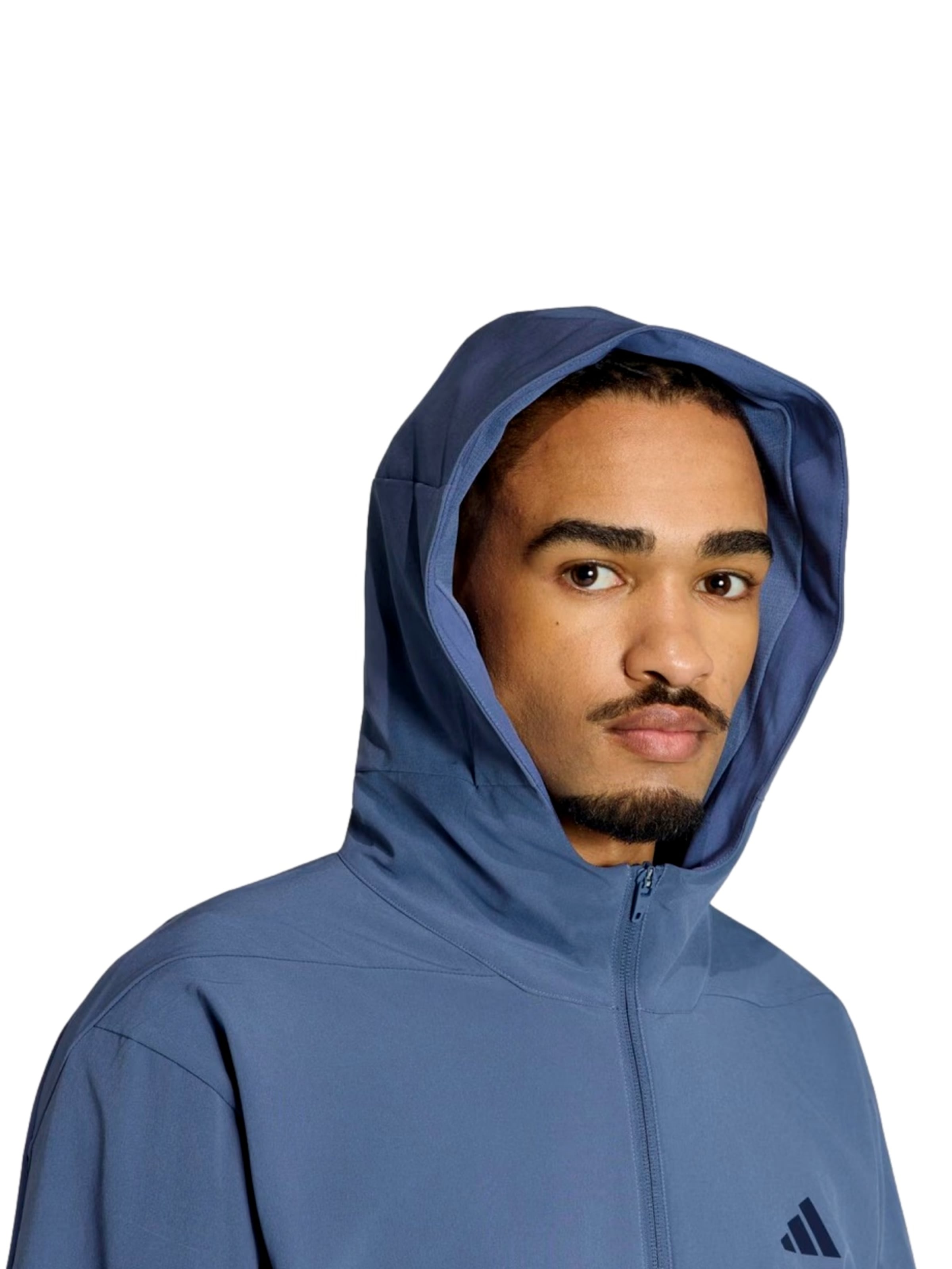 ADIDAS PERFORMANCE Суичъри с качулка 'D4T Hybrid' в синьо