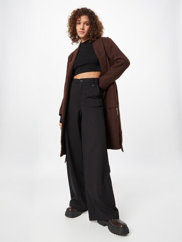 PIECES Between-Seasons Coat 'ALICA' in Brown