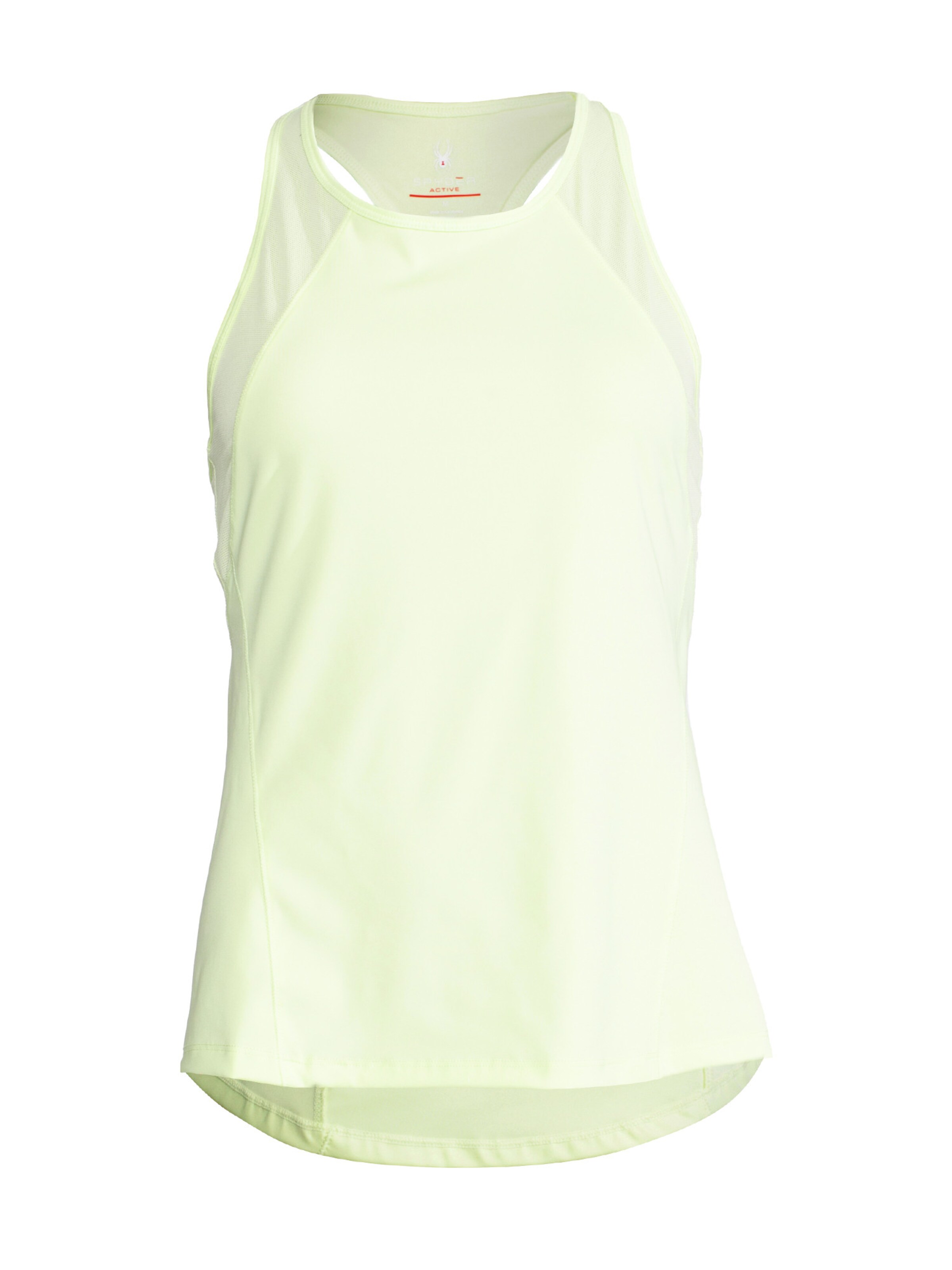 Spyder Sportovní top – žlutá: přední strana