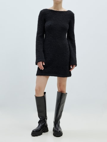 EDITED Knit dress 'Felka' in Black
