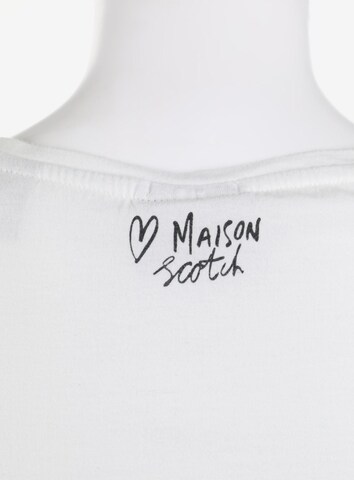 MAISON SCOTCH Longsleeve-Shirt S in Weiß