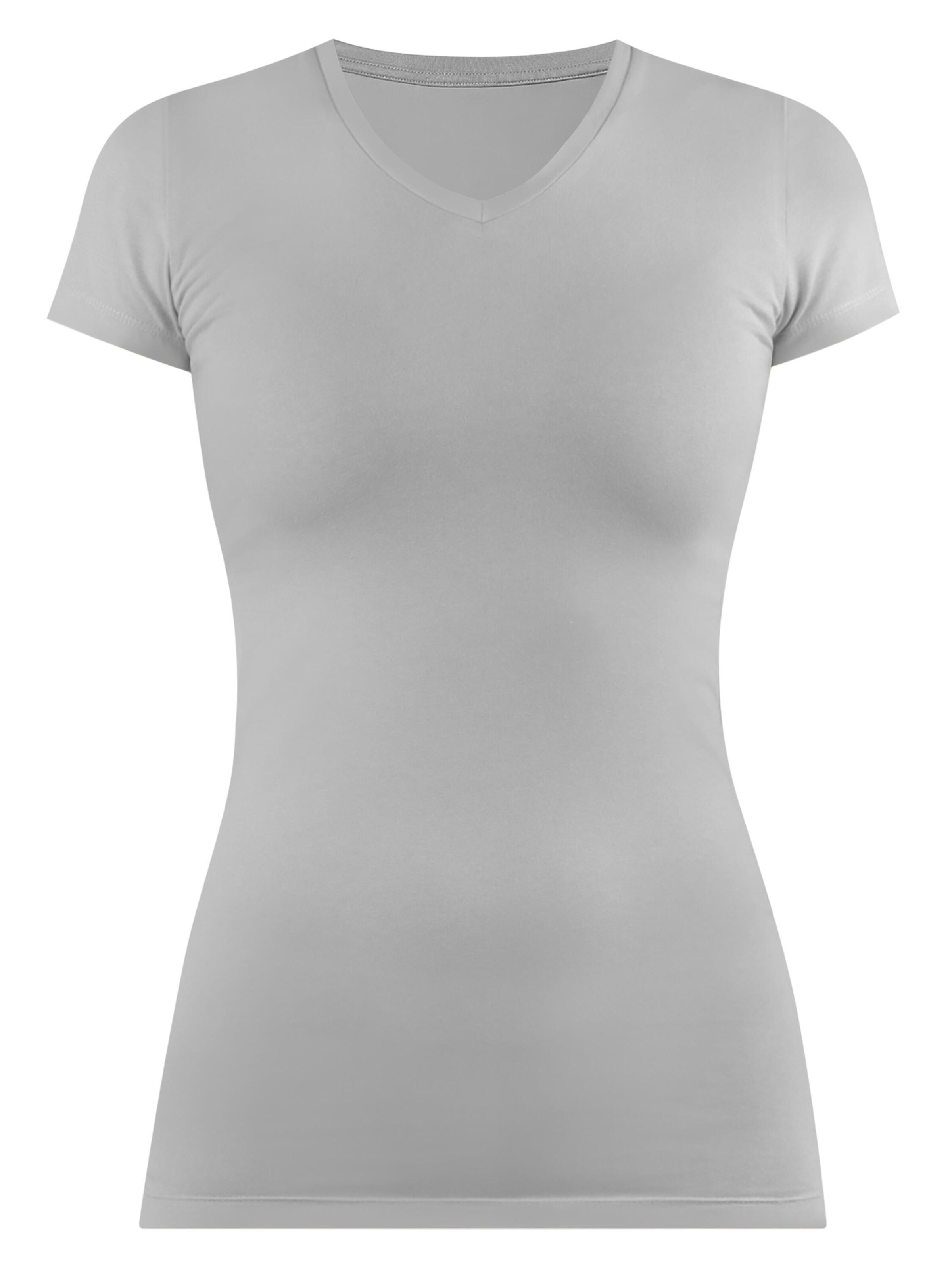 T-shirt 'Siena' normani en gris : devant