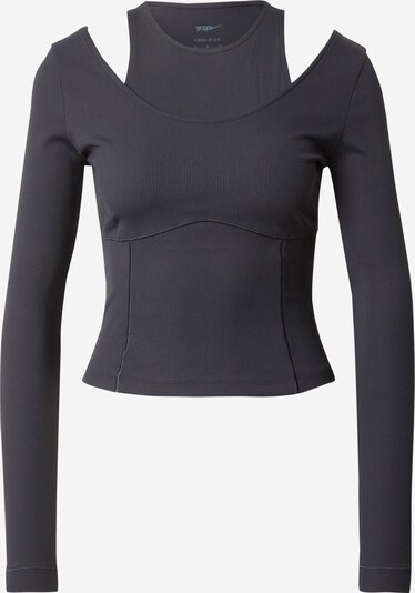 NIKE Camiseta funcional 'Luxe' en gris / negro, Vista del producto