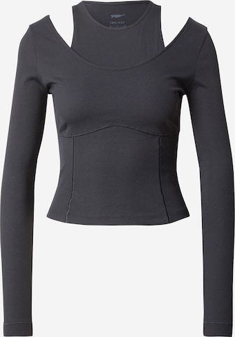 NIKE Functioneel shirt 'Luxe' in Zwart: voorkant