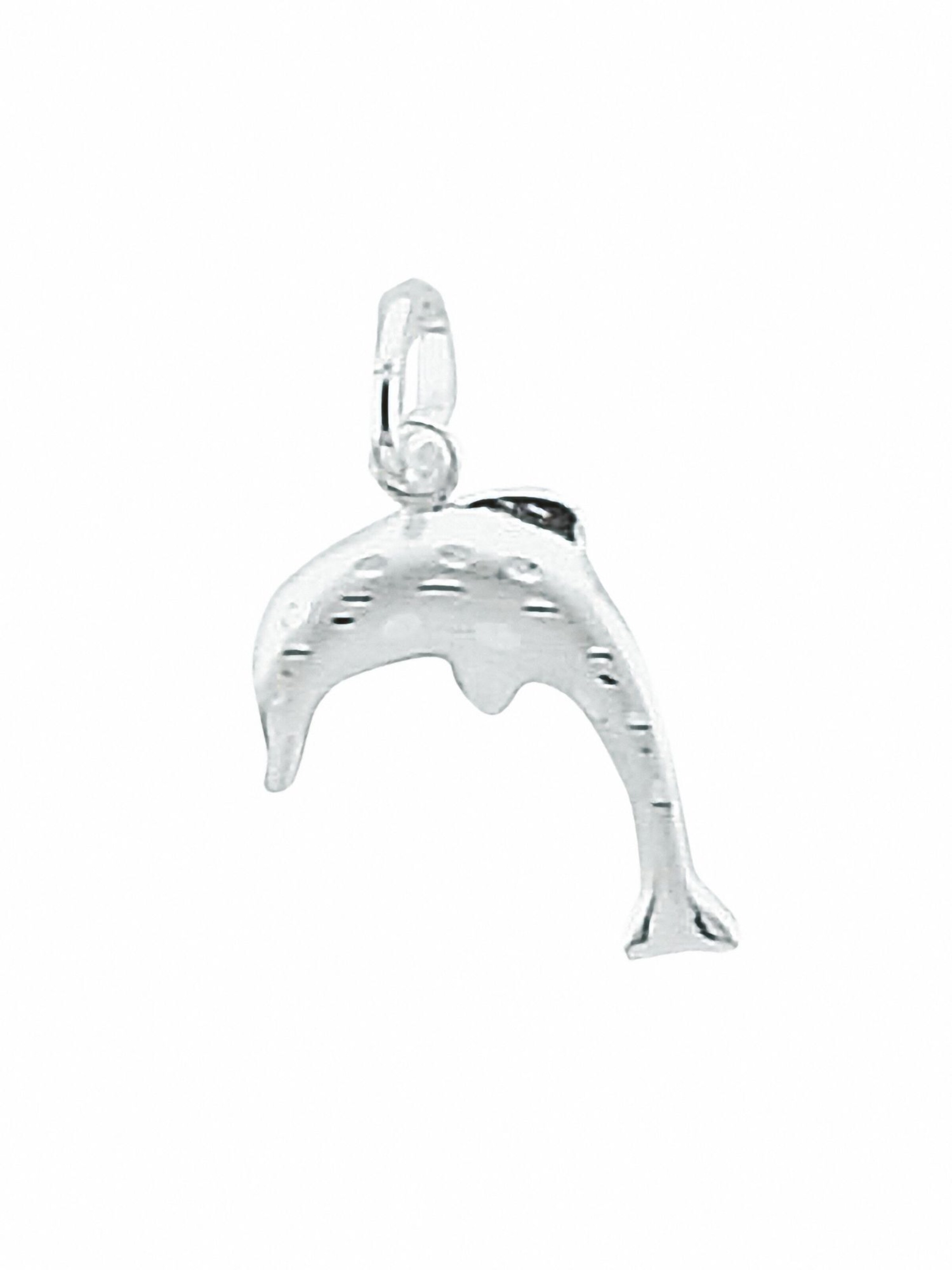 Adelia´s Anhänger "Delphin" in Silber: Vorderseite