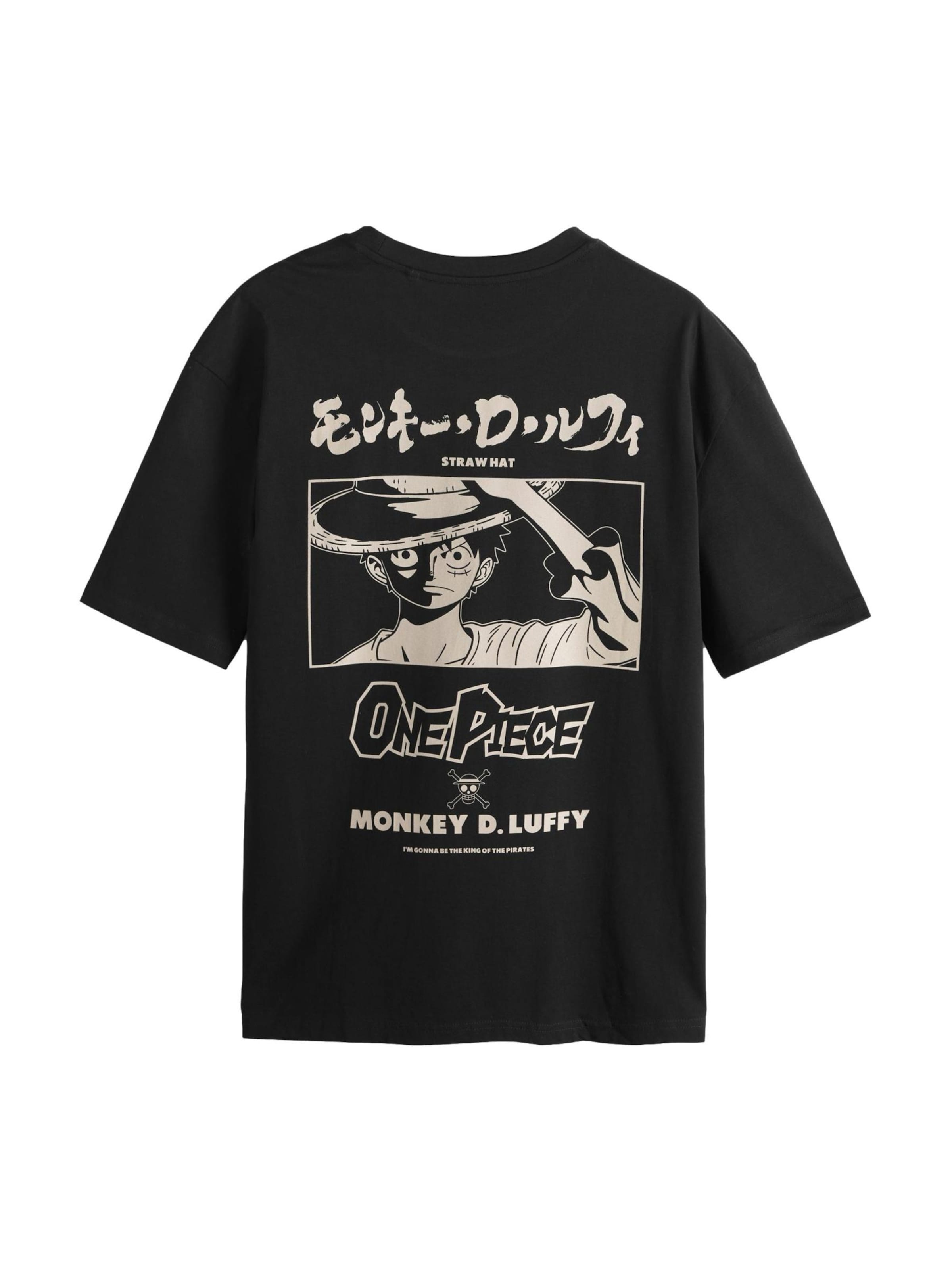 Next Póló 'One Piece' - fekete