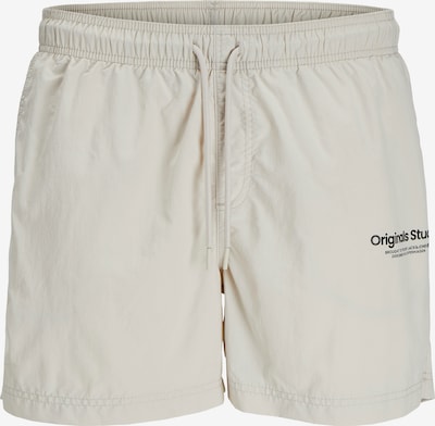 JACK & JONES Kupaće hlače 'JPSTNaxos' u svijetlosiva / crna, Pregled proizvoda