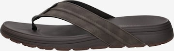 SKECHERS T-bar sandals 'Patino - Marlee' in Brown: front