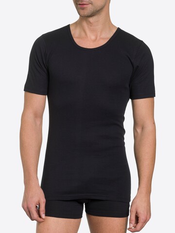 Haasis Bodywear Unterhemd in Schwarz