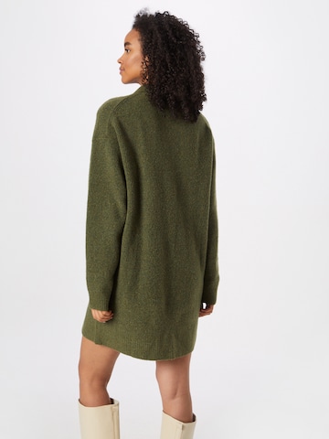 Robes en maille 'Nicki Pike' WEEKDAY en vert