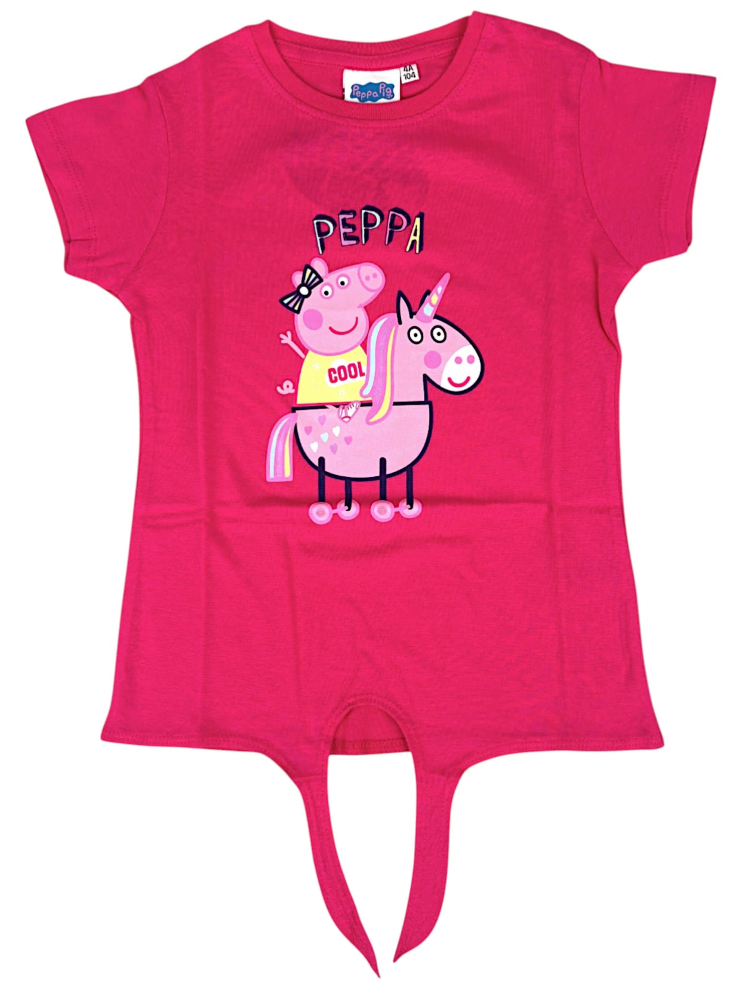 Peppa Pig Shirt 'Peppa Pig'‌‌‌ in Pink: Vorderseite